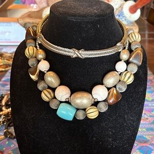 Elegant Multicolor Beaded Necklaces (3)